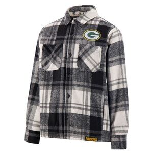 NWT Toddler Green Bay Packers Plaid Jacket